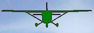 Cessna 150 head on
