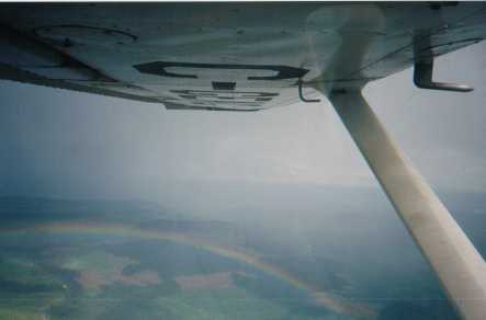 Rainbow near Mackenzie, BC